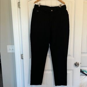 Riders straight leg Black Jeans Size 18 long